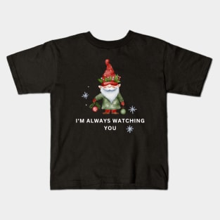 Elf Monitoring Kids T-Shirt